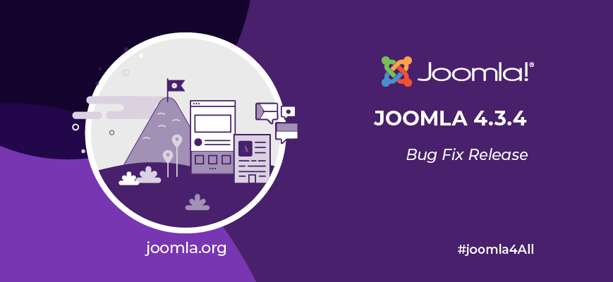 Joomla 4.3.4 錯誤修復發布
