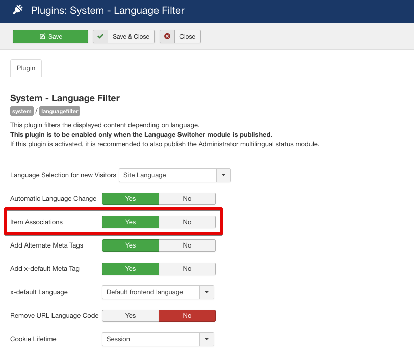 語(yǔ)言過濾器